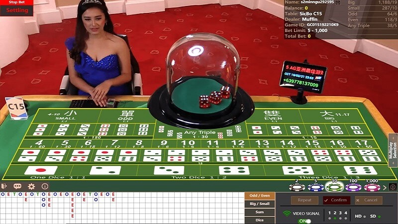 Tham gia đặt cược AG casino tại 7ball rất đơn giản
